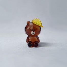 Swarovski Kristal | Aziatische Symbolen | Line Friends - Brown | 5492743